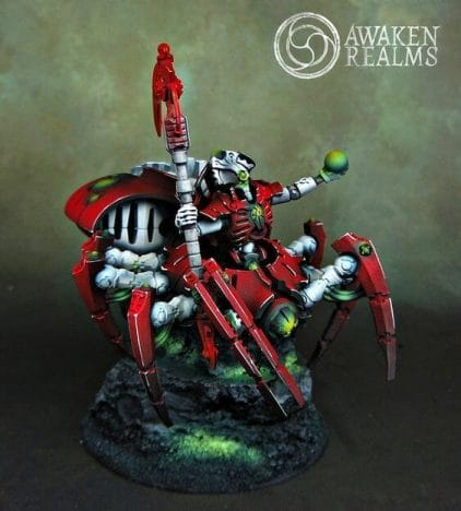 Necron Paint Schemes - 9 Color Motifs - how to paint Necrons - color schemes for Necrons, Necron Warriors, Sautekh or Zathanor Dynasty, and Necron dynasties - Indomitus Warhammer 40k Necron range color palette - 9 color schemes for Necron models and miniatures from Citadel Games Workshop - white and red death