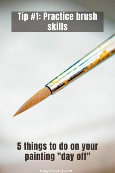 5 ways to destress your hobby - tips to reduce stress from hobbies - painting miniature day off - stress reduction for miniature painters and hobbyists - it's not hard to paint miniatures and not difficult or expensive either. Give miniature painting a try! - practice brush skills