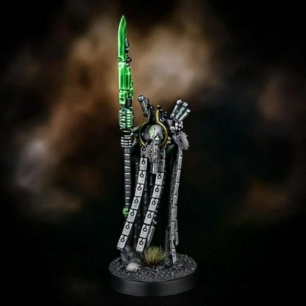 How to paint necrons simple easy fast - tutorial for painting necrons - necron paint schemes - necron color scheme - green dark grimdark color scheme - how do you all paint necrons how do you paint new necrons are necrons easy to paint - blade painting