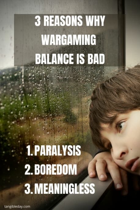 Wargame balance - how to balance wargames - wargaming balance is bad - game balancing - warhammer 40k balance - balancing wargames - the illusion of game balance - reasons why wargaming balance is bad