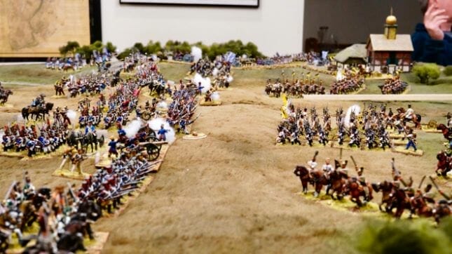 How to beat a bigger army with a smaller force - business wargaming - miniature wargaming strategy - principles for winning against bad odds - wargaming strategy for victory - miniature tabletop gaming - how to win against a larger army - Historical wargaming scale military gaming