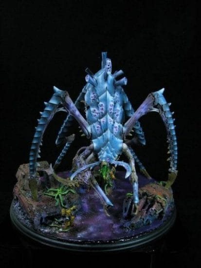 Tyranid color paint schemes – how to paint tyranids – tyranid paint schemes – tyranid army scheme – tyranid color scheme – How to choose Tyranid army color scheme – Tyranid Warhammer 40k colors – Hive fleet color schemes – Hive fleet paint scheme – neon blue