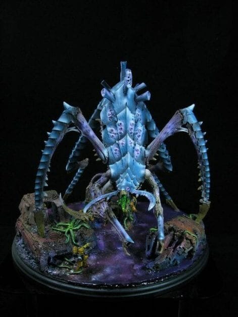 Tyranid color paint schemes – how to paint tyranids – tyranid paint schemes – tyranid army scheme – tyranid color scheme – How to choose Tyranid army color scheme – Tyranid Warhammer 40k colors – Hive fleet color schemes – Hive fleet paint scheme – neon blue