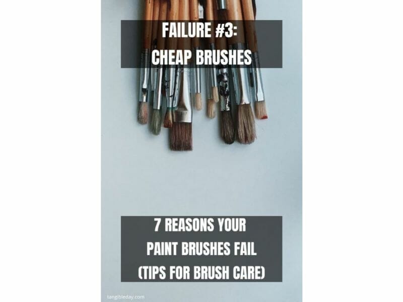 7 Reasons why brushes for miniature painting fall apart - reasons for paintbrush failure - ways to take care of your paint brushes - miniature paint brush care and maintenance - tips for brush care for modelers and hobbyists - paintbrush cleaning tips and care - use good quality brushes for longer working life
