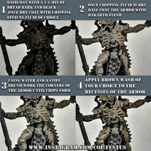 How to paint necrons simple easy fast - tutorial for painting necrons - necron paint schemes - necron color scheme - green dark grimdark color scheme - how do you all paint necrons how do you paint new necrons are necrons easy to paint - painting armor