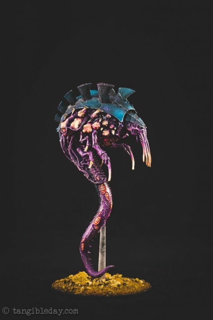 Tyranid color paint schemes – how to paint tyranids – tyranid paint schemes – tyranid army scheme – tyranid color scheme – How to choose Tyranid army color scheme – Tyranid Warhammer 40k colors – Hive fleet color schemes – Hive fleet paint scheme – purple black and flesh