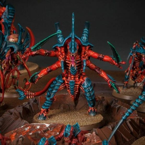 Tyranid color paint schemes – how to paint tyranids – tyranid paint schemes – tyranid army scheme – tyranid color scheme – How to choose Tyranid army color scheme – Tyranid Warhammer 40k colors – Hive fleet color schemes – Hive fleet paint scheme – red black and blue