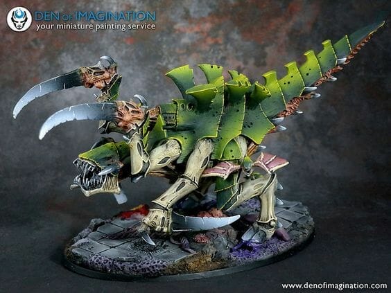 Tyranid color paint schemes – how to paint tyranids – tyranid paint schemes – tyranid army scheme – tyranid color scheme – How to choose Tyranid army color scheme – Tyranid Warhammer 40k colors – Hive fleet color schemes – Hive fleet paint scheme – green airbrushed