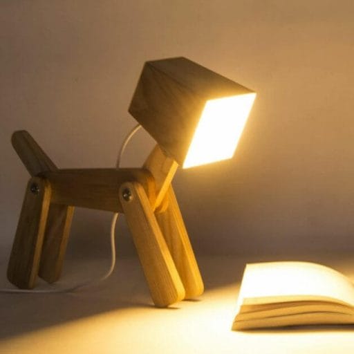 15 Cool Office Lamps for Any Workspace – cool desk lamps – cool lamps – office lamp ideas – unique desk lamps – best lamps for office work – unique office lamp - cute dog lamp