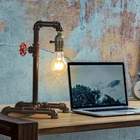 15 Cool Office Lamps for Any Workspace – cool desk lamps – cool lamps – office lamp ideas – unique desk lamps – best lamps for office work – unique office lamp - steampunk lamp