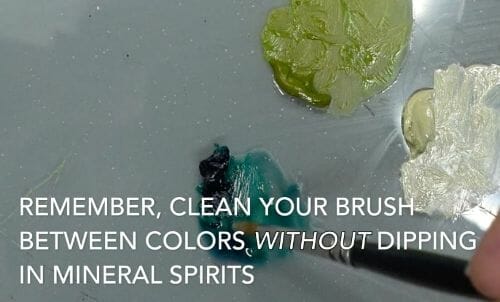 Painting a zombie RPG miniature with oil paints - painting RPG miniatures - oil painting miniatures - origin miniatures - how to paint rpg miniatures - how to paint dungeon and dragons miniatures - painting miniatures and models for role playing games - oil painting 28mm miniatures - don't use solvent between colors