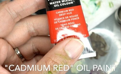 Painting a zombie RPG miniature with oil paints - painting RPG miniatures - oil painting miniatures - origin miniatures - how to paint rpg miniatures - how to paint dungeon and dragons miniatures - painting miniatures and models for role playing games - oil painting 28mm miniatures - brighter red oil paint for blood effects