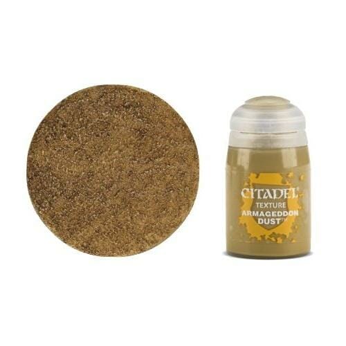 Best 26 Citadel Paints for Your Model Paint Collection – most useful model paints – best acrylic paints for new painters – best citadel paint set – best citadel paint – versatile model paint – games workshop paint sets - Armageddon Dust reference image