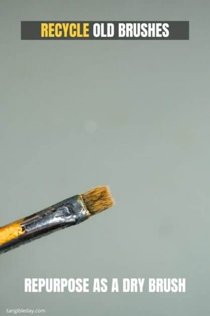 Miniature Paint Brush Care Tutorial - how to care for brushes for miniature painting - Recycle and repurpose old paint brushes, try drybrushing banner