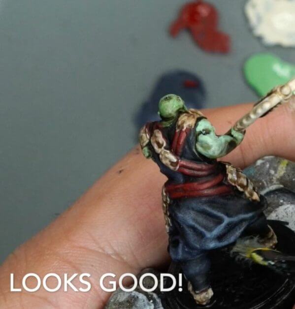 Speed painting tabletop miniatures - How to speed paint RPG miniatures and models - painting bulk dnd miniatures - how to paint models faster for tabletop games - 5 easy steps for painting miniatures fast - make sure your model is completely painted