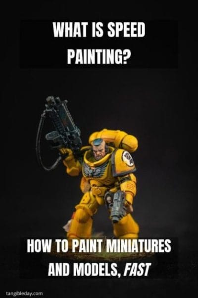 Speed painting tabletop miniatures - How to speed paint RPG miniatures and models - painting bulk dnd miniatures - how to paint models faster for tabletop games - 5 easy steps for painting miniatures fast - What is speed painting and why you should learn how to do it?