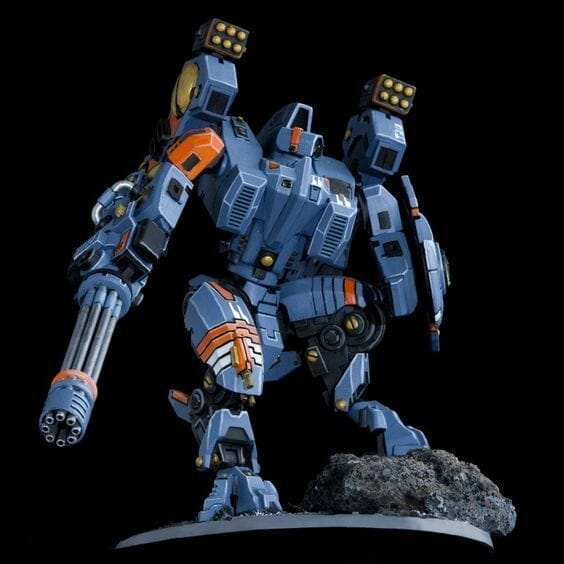 Tau sept color schemes, caste color schemes for Tau, T’au paint color scheme ideas – Grimdark Tau style, Blachitsu Tau painting, how to paint Tau miniatures, Games Workshop Tau paint schemes – How to paint grimdark Tau – painting Blanchitsu Tau - blue 