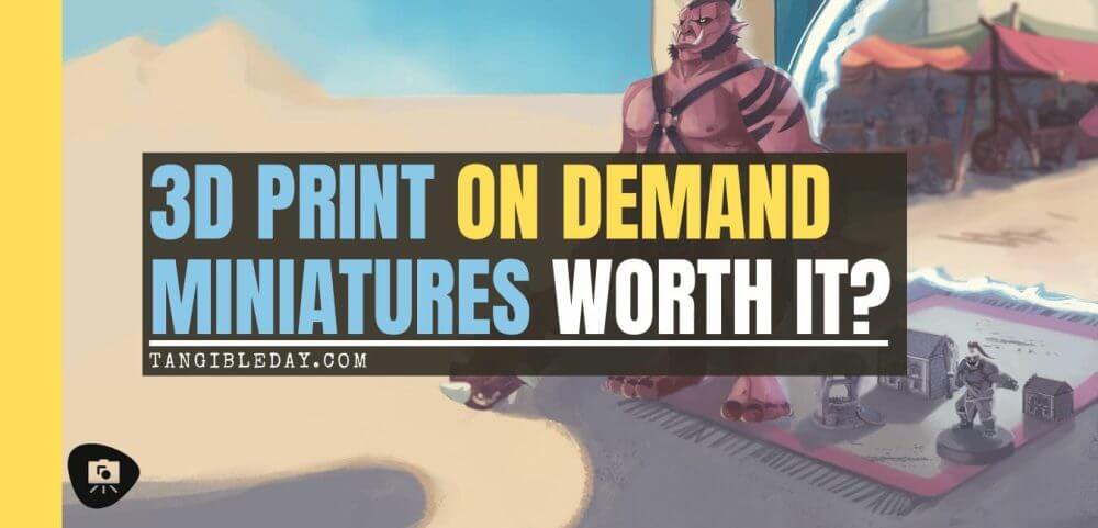 Is a Subscription Based 3D Printing Marketplace for Miniatures Any Good?