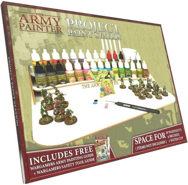 Best miniature painting cases, portable hobby paint station, and miniature paint workstations for modeling and hobbyists – Best portable hobby workstation for painting miniatures and models – tips and guide for paint organizers - model paint case and box - Army Painter project paint station review