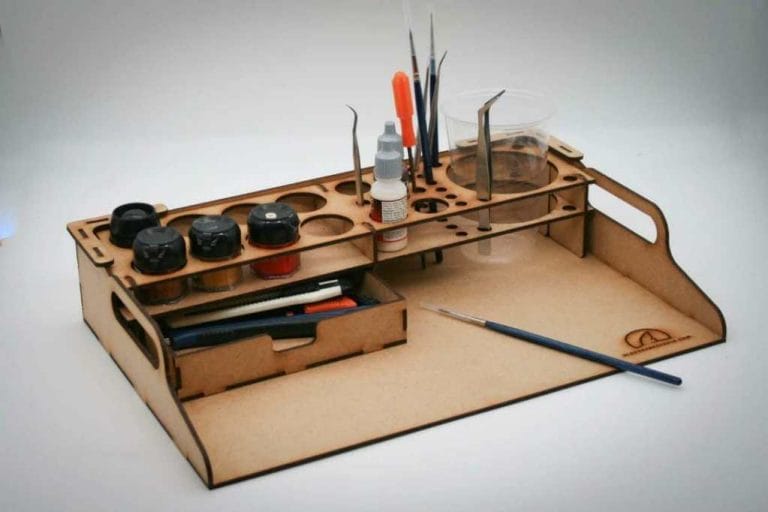 Best miniature painting cases, portable hobby paint station, and miniature paint workstations for modeling and hobbyists – Best portable hobby workstation for painting miniatures and models – tips and guide for paint organizers - model paint case and box - home base modular miniature painting station