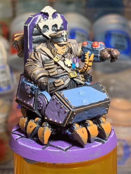 painting comic book miniatures - how to paint comic style miniatures - cel shaded miniature painting – how to paint cel shaded miniature – cell shaded miniature painting – miniature painting styles – how to paint cell shaded – borderlands miniature painting style – comic style painting - comic book touches for cell shaded colored models