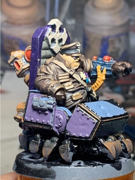 painting comic book miniatures - how to paint comic style miniatures - cel shaded miniature painting – how to paint cel shaded miniature – cell shaded miniature painting – miniature painting styles – how to paint cell shaded – borderlands miniature painting style – comic style painting - highlighting and shading cel shading
