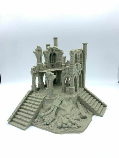 Best tabletop terrain on Etsy – Warhammer terrain – wargaming terrain – cool modular tabletop terrain – DIY wargaming terrain for 28mm games – RPG gaming terrain on Etsy - tallsworth ruin terrain set