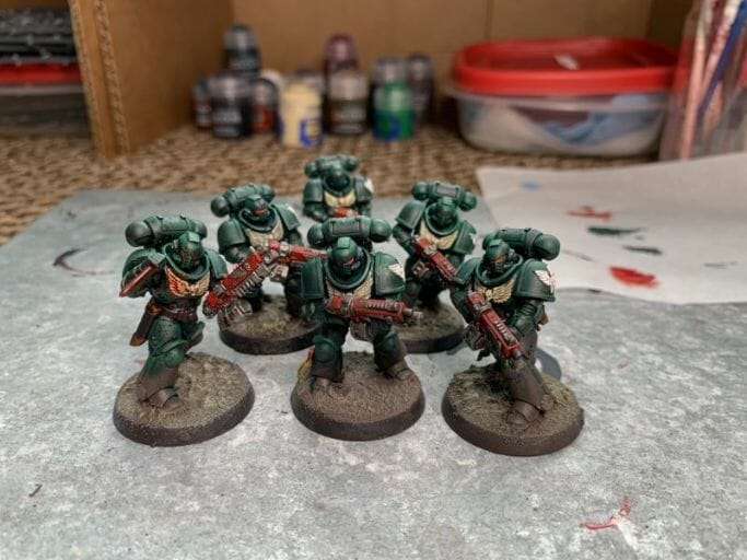 Is Warhammer 40K Worth It? Why You Need to Play Warhammer 40k - Is Warhammer 40k expensive? - Should I start playing warhammer 40000 - why you should play WH40k - dark angel primaris space marines battle ready painted