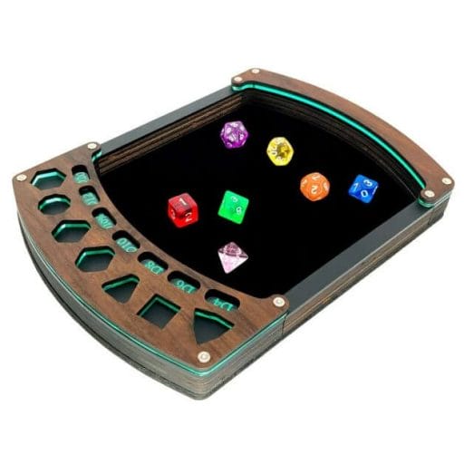 Custom Dice Trays for RPGS - custom dice tray for dnd - dungeons and dragons - custom dice rolling tray - customized dice trays - personalized custom dice trays for tabletop games and board gamers - acrylic