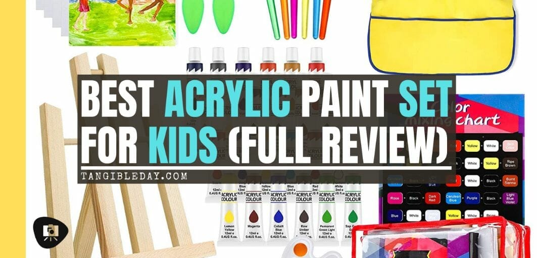 Best paint sets for kids – paint set for kids – acrylic paint set – paint for kids – acrylic paint for kids – deluxe paint set for kids review – hobby arts and crafts - banner image