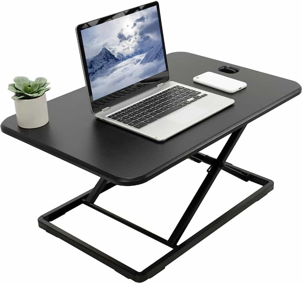 Best desk for painting miniatures and hobbies - desk riser and standing tabletop converter for miniature painting, scale modelers and office work