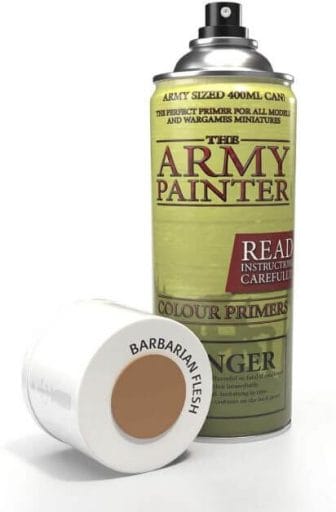 Army painter flesh color primer can