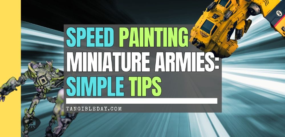 Speed painting armies banner with simple tips and tricks