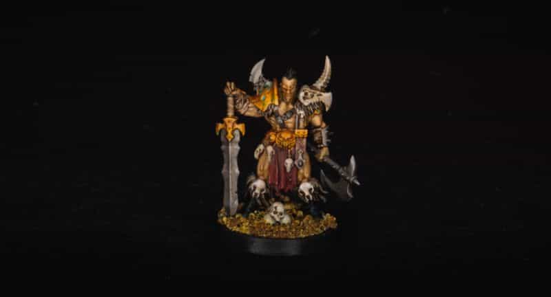 How to take great miniature photos - how to take better pictures of miniatures and models - How to take better miniature pictures - barbarian soft low ISO
