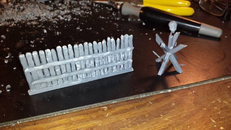 9 Recycling Ideas for Old Sprues from Warhammer and Model Kits - sprue terrain with Warhammer 40k kits – recycling Warhammer sprues – sculpted sprues