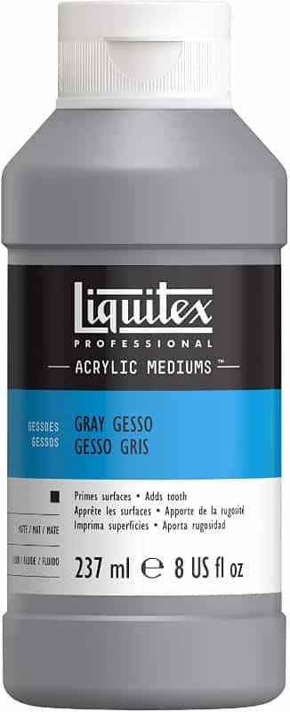 Understanding Acrylic Paint for Miniature Hobbies: Uses, Types, and Best Picks (Guide) - What is acrylic paint, it's uses, and best types - Gesso bottle gray color