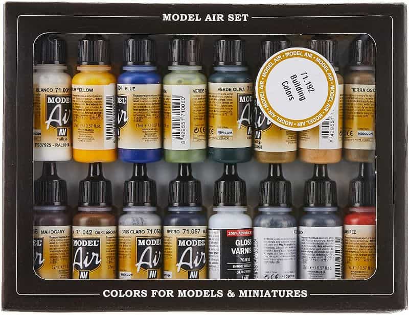 The Army Painter Starter Airbrush Paint Set and Airbrush Thinner - Acrylic  Air Brush Painting Set, Airbrush Paint Thinner - Warpaints Air Brush Paint