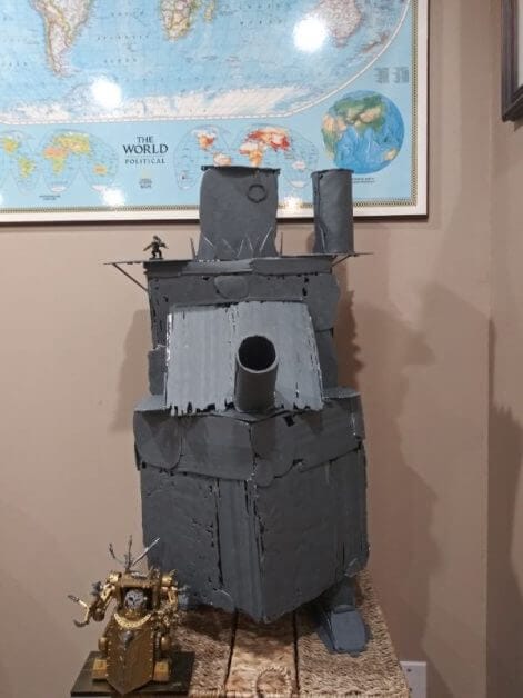 9 Recycling Ideas for Old Sprues from Warhammer and Model Kits - sprue terrain with Warhammer 40k kits – recycling Warhammer sprues – use sprue plasticard for converting and kitbashing new miniatures