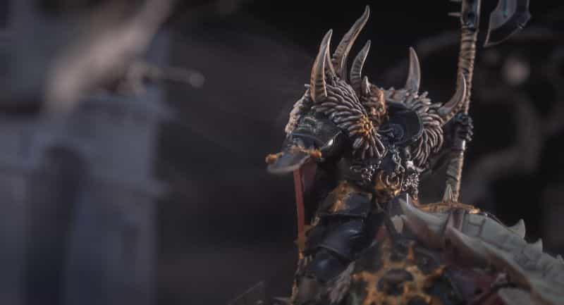 How to take great miniature photos - how to take better pictures of miniatures and models - How to take better miniature pictures - face close up depth of field effect