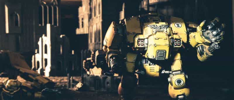 Lighting Guide for Miniature Photography (Reference and Tips) -  why good light helps improve your miniature and model photography - dreadnought warhammer 40k