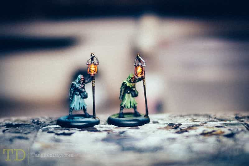 3 Tips to Improve Your Hand-Eye Coordination for Painting Miniatures - how to paint fine details on miniatures - get better at painting miniatures - small OSL painted miniatures