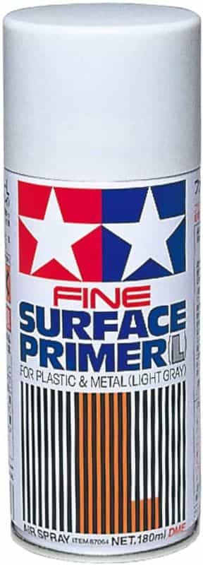 7 Best Spray Primers for Miniatures and Models (Review and Recommendation) - best spray primer for painting miniatures and models - spray priming miniatures - recommended spray primers for scale model hobbies - tamiya spray surface primer for modelling hobbies