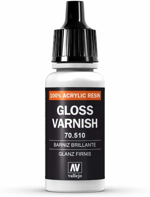 Matt vs gloss varnishes for miniatures? - satin vs matte varnish miniatures - stain vs gloss varnish miniatures - vallejo gloss varnish