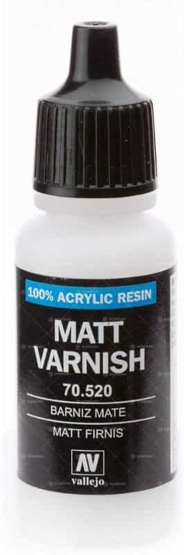 Matt vs gloss varnishes for miniatures? - satin vs matte varnish miniatures - stain vs gloss varnish miniatures - vallejo model color matte varnish