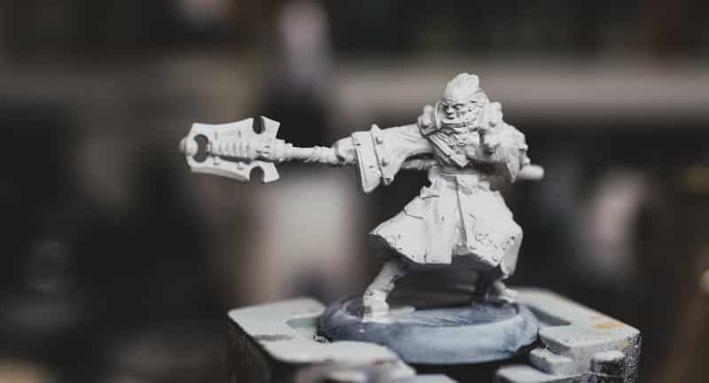 Brush on primer for miniatures how to - how to use brush on surface primer for models - priming miniatures and models with a brush - tutorial for brushing on primer for miniatures without losing detail - banner