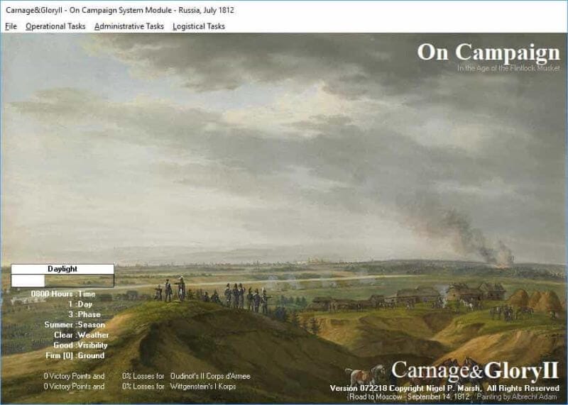 Best historical wargame for tabletop gamers - Carnage and Glory II miniature tabletop wargame - tactical miniature wargaming - best historical miniature wargame - Carnage and Glory Gameplay Review - wargaming software screenshot