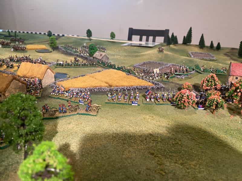 Best historical wargame for tabletop gamers - Carnage and Glory II miniature tabletop wargame - tactical miniature wargaming - best historical miniature wargame - Carnage and Glory Gameplay Review - gameplay progress