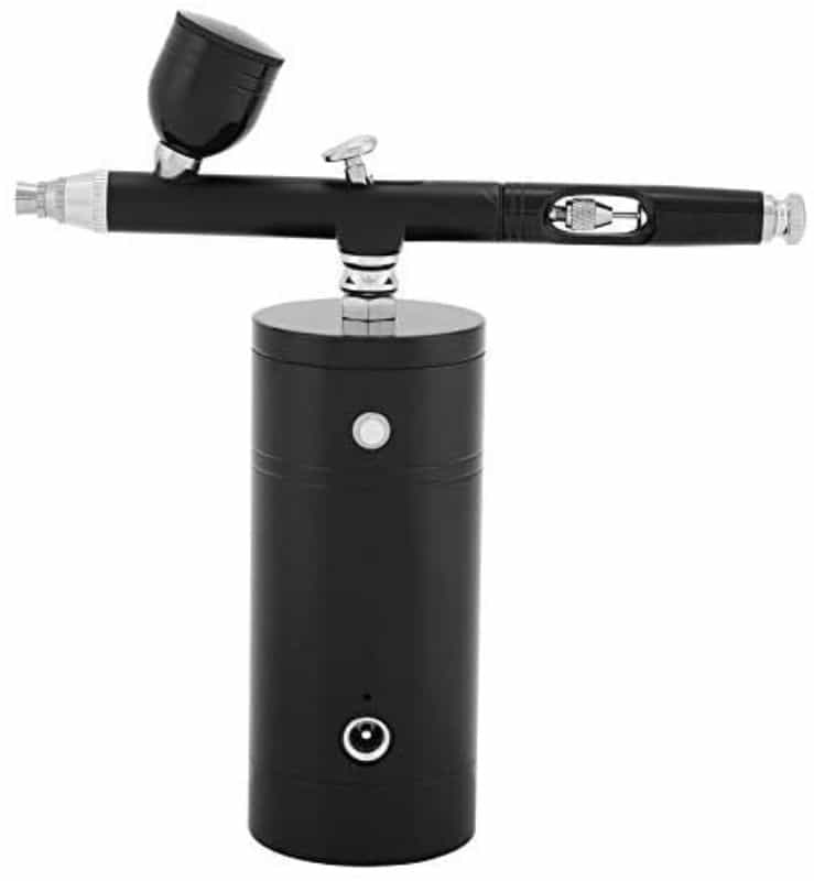 Is a Portable Airbrush Any Good for Painting Miniatures? (Review and Commentary) - portable airbrush for miniatures - best cordless airbrush - battery powered airbrush - mini-compressor for traveling with an airbrush - mini-compressor airbrush kit