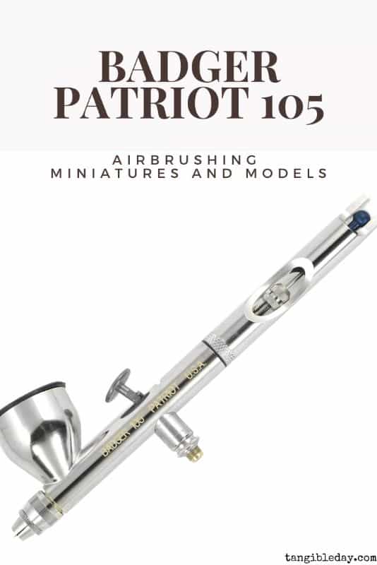 Best Airbrush Compressor for Models - best air compressor for airbrushing miniatures and models - Badger Patriot 105 airbrush for general hobby work