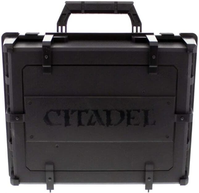 10 recommended miniature transport bags and cases  - Best army transport bag and case - wargaming miniatures model transportation and storage systems - Best foam transport painted miniature storage and travel bags and cases review - Games Workshop Citadel Battle Figure Case